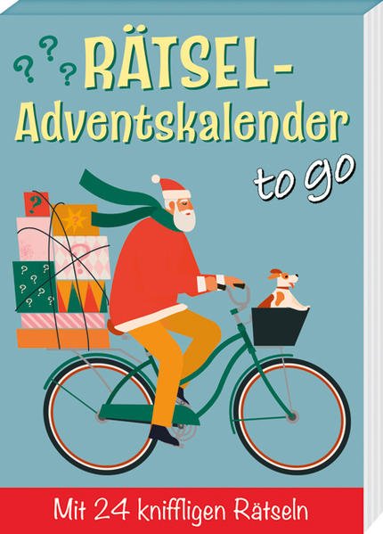 Kaufmann Verlag Rätseladventskalender to go 6 – mit 24 kniffligen Rätseln