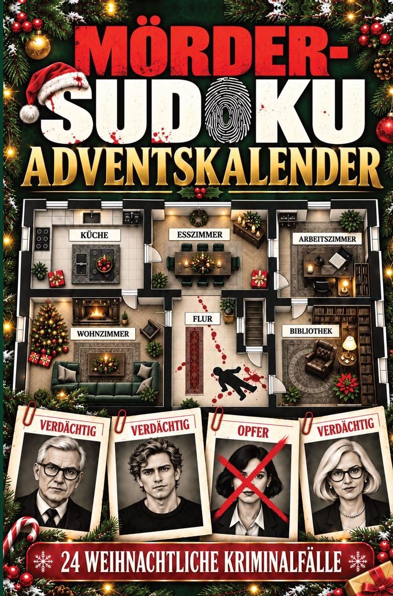 Aurion Verlag Mörder-Sudoku Adventskalender 2026