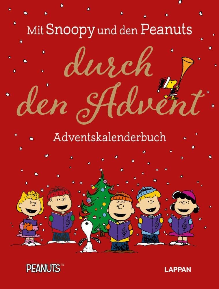 Lappan Peanuts Geschenkbuch – Mit Snoopy und den Peanuts durch den Advent Adventskalender 2026
