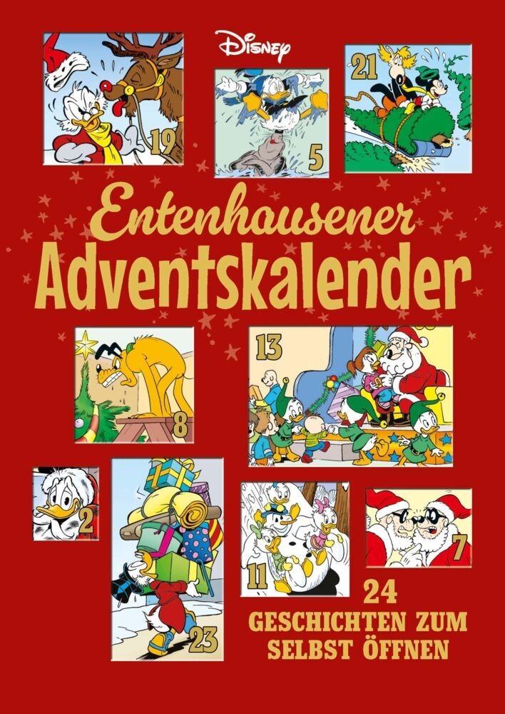 Egmont Comic Collection Entenhausener Adventskalender – 24 Geschichten zum selbst Öffnen