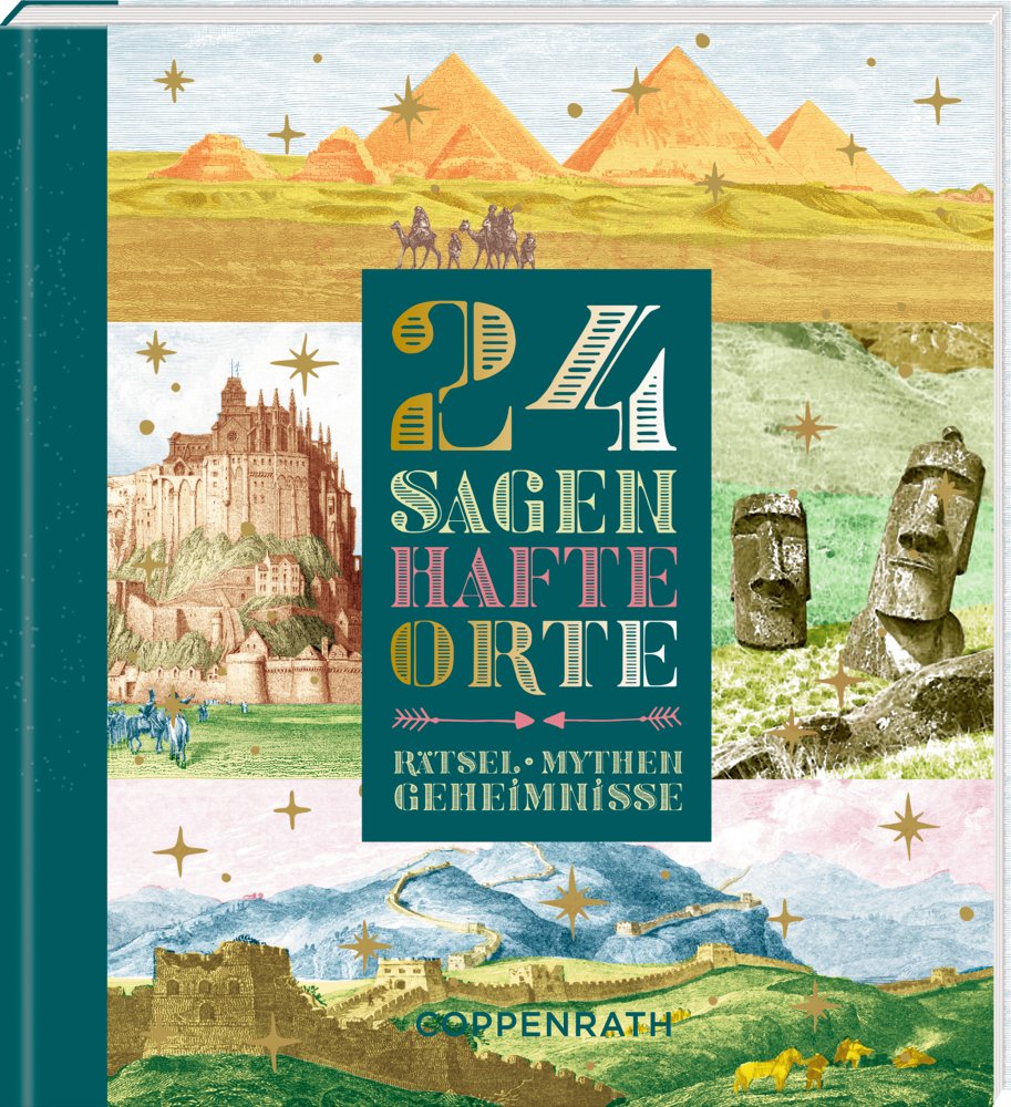 Coppenrath 24 sagenhafte Orte – Adventskalenderbuch zum Aufschneiden