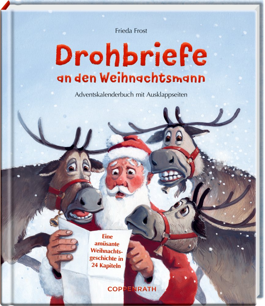 Coppenrath Adventskalenderbuch: Drohbriefe an den Weihnachtsmann