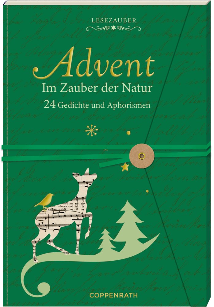 Coppenrath Lesezauber: Advent im Zauber der Natur – Briefbuch zum Aufschneiden Adventskalender