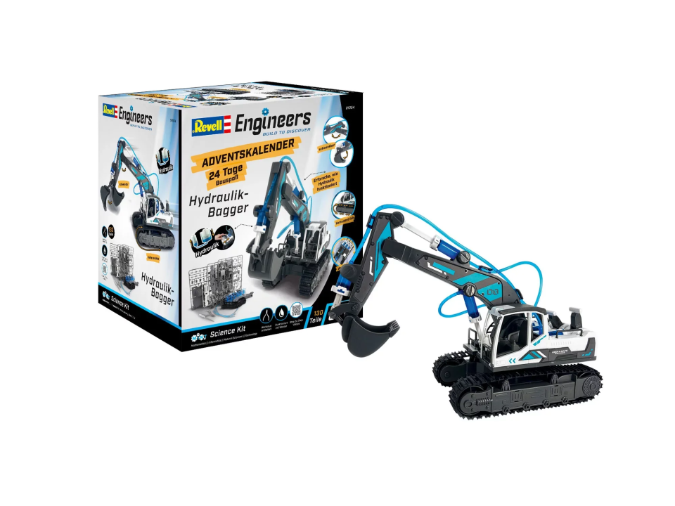 Revell Engineers Adventskalender Hydraulikbagger