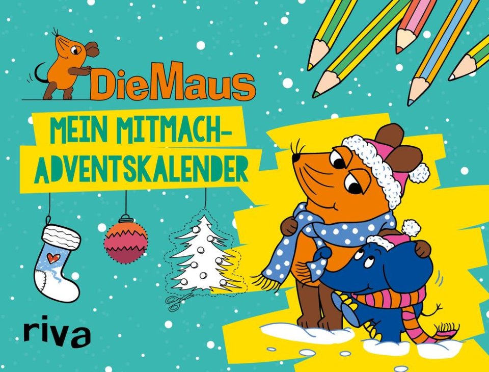 riva Verlag Die Maus – Mein Mitmach-Adventskalender