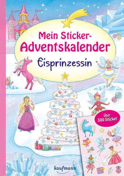Kaufmann Verlag Mein Sticker-Adventskalender – Eisprinzessin