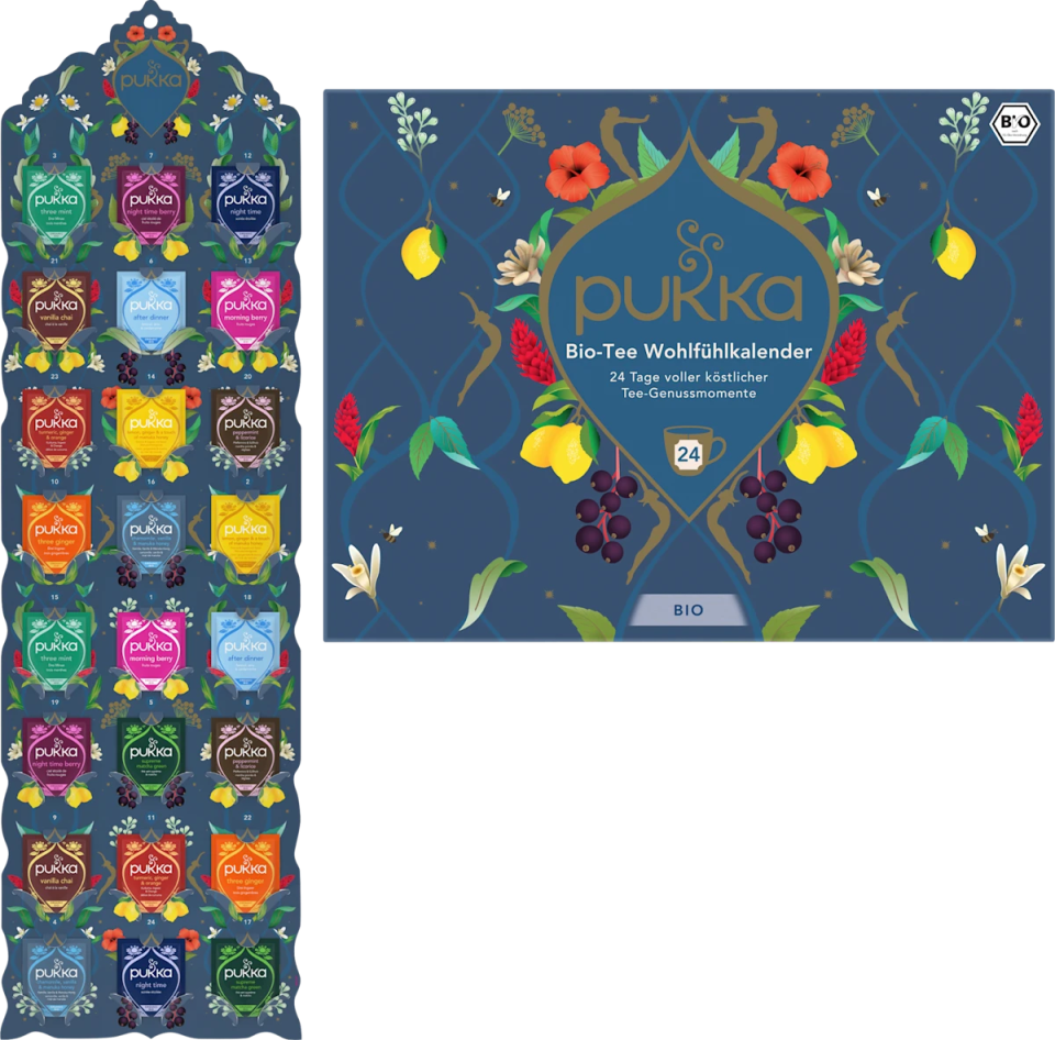 Pukka Bio-Tee-Adventskalender 2026