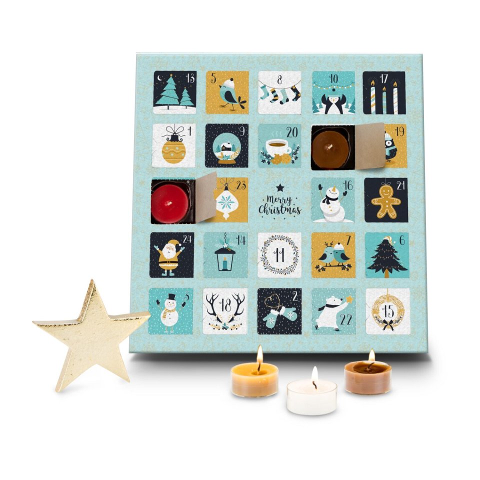 Römer Wellness Duftkerzen-Adventskalender „Charming Christmas“