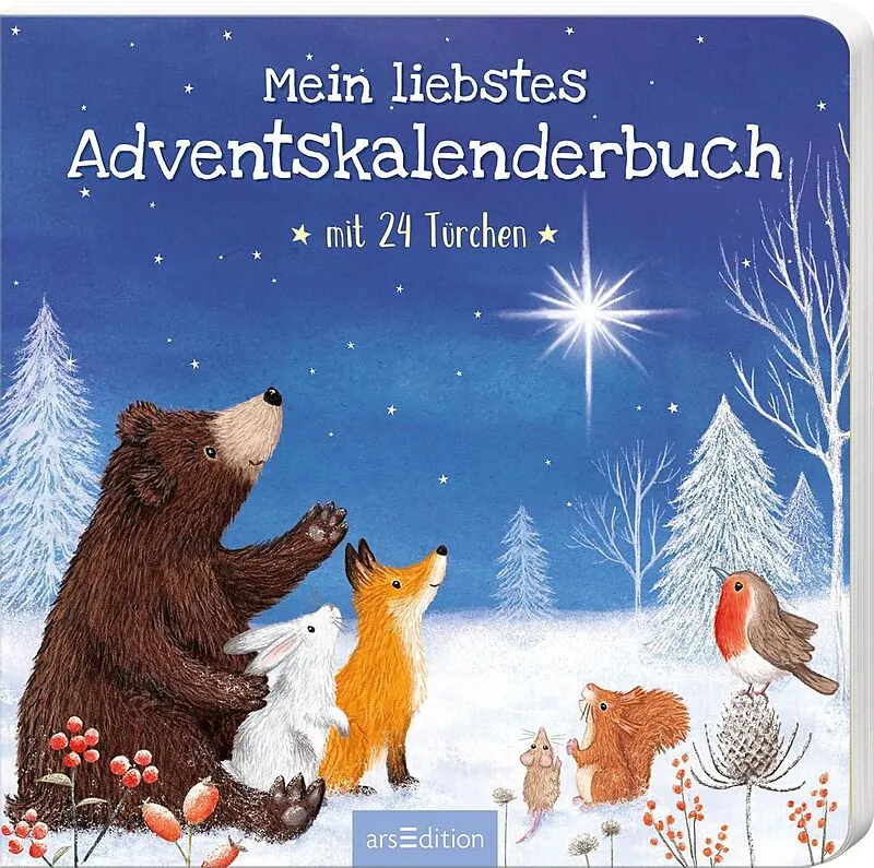 arsEdition Mein liebstes Adventskalenderbuch – mit 24 Türchen