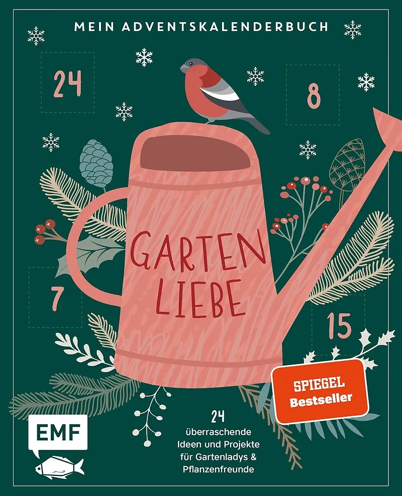 Edition Michael Fischer Mein Adventskalender-Buch: Gartenliebe – 24 überraschende Ideen und Projekte für Gartenladys und Pflanzenfreunde