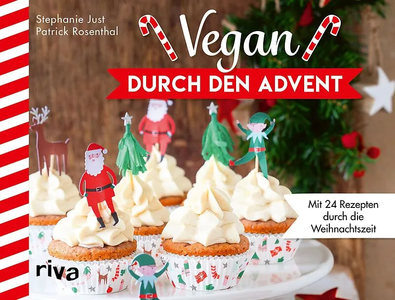 riva Verlag Vegan durch den Advent – Mit 24 Rezepten durch die Weihnachtszeit Adventskalender