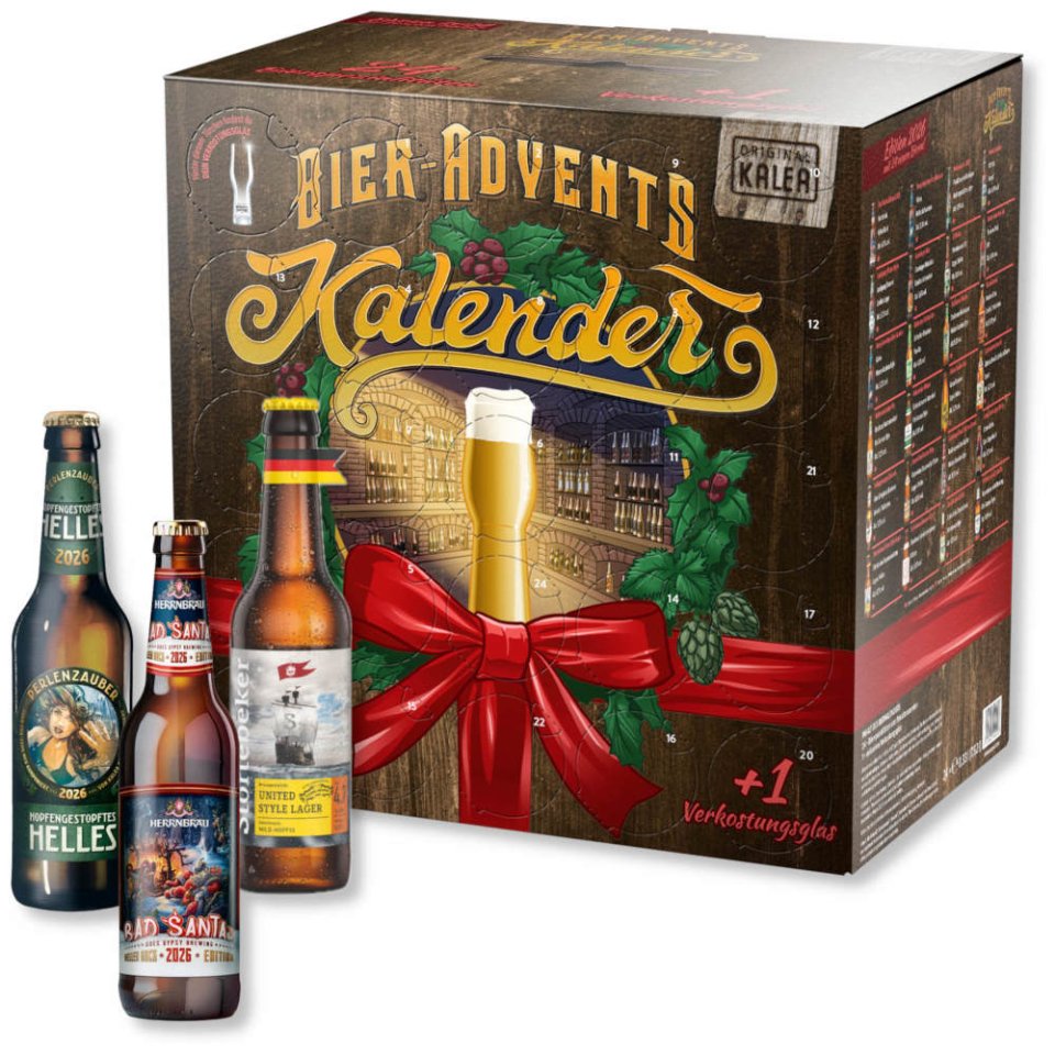 Kalea Bier-Adventskalender „The Original“ 2026
