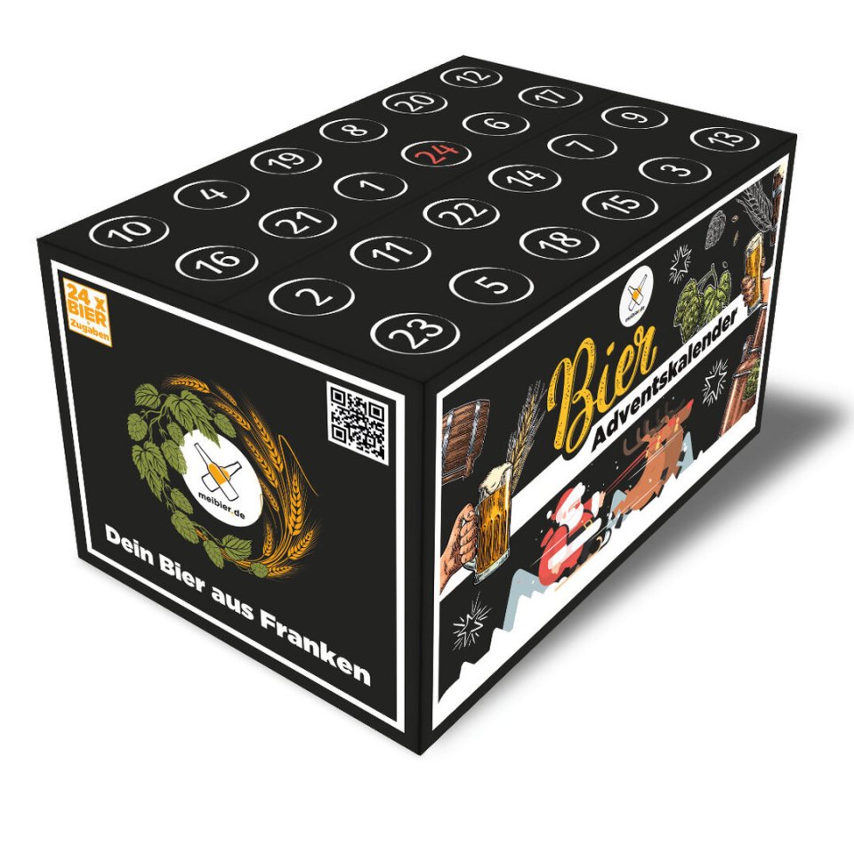 meibier Bier-Adventskalender aus Franken 2026
