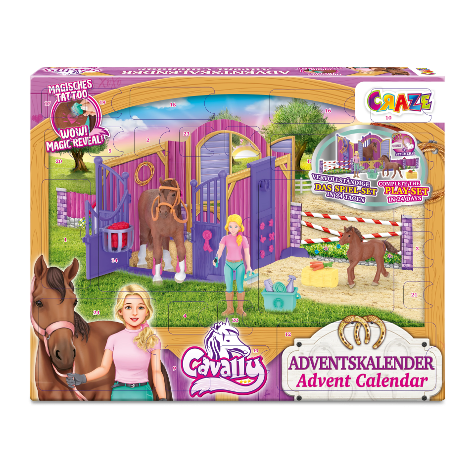 CRAZE Cavally Pferde-Adventskalender 2026