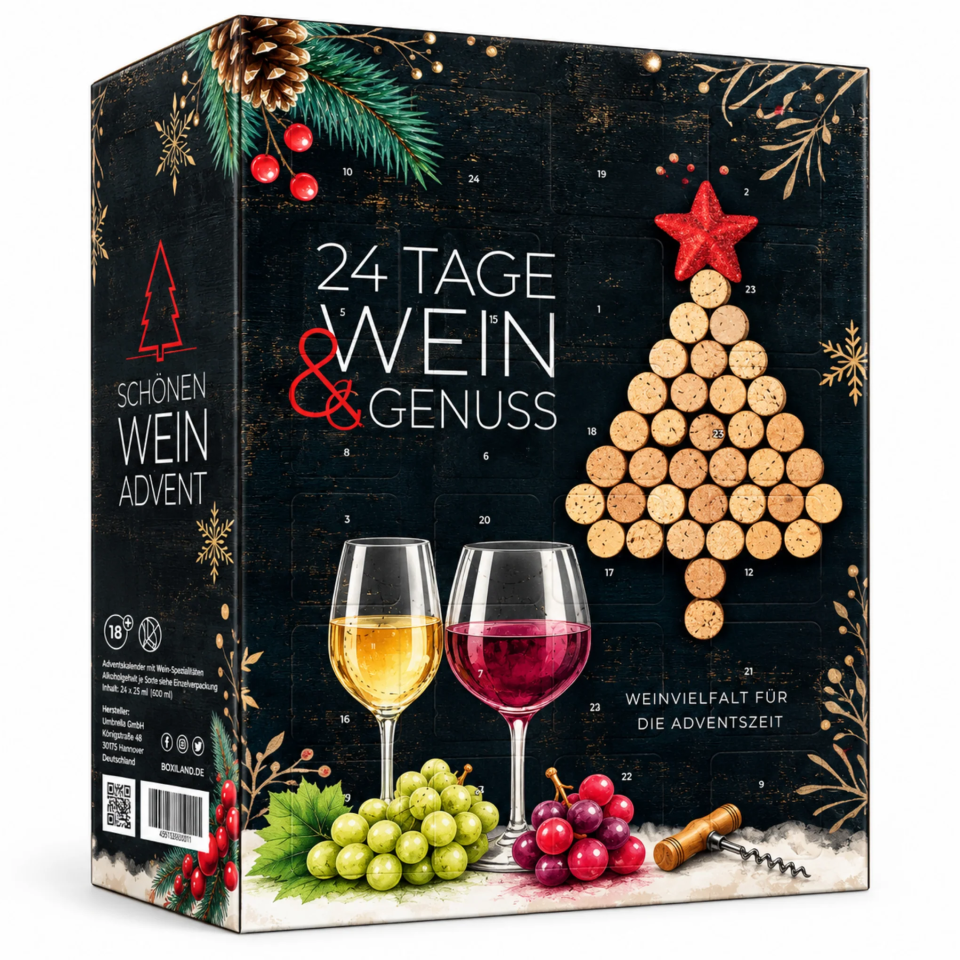 BOXILAND Wein-Adventskalender 2026
