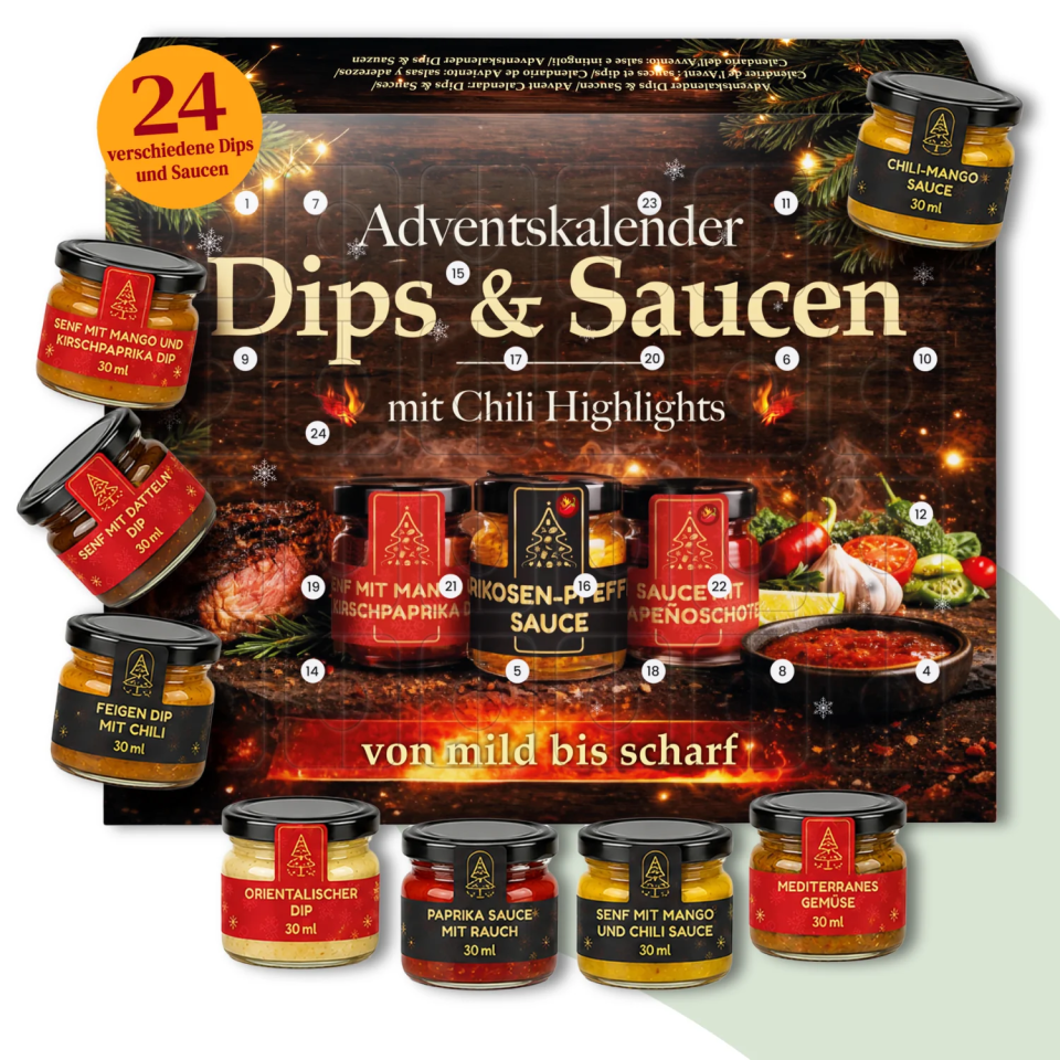 He-Ju Saucen-Adventskalender 2026