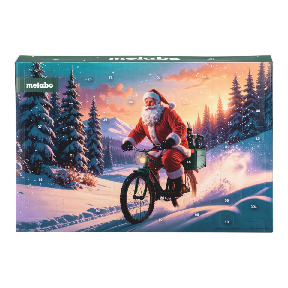 metabo Fahrrad-Werkzeug-Adventskalender 2026