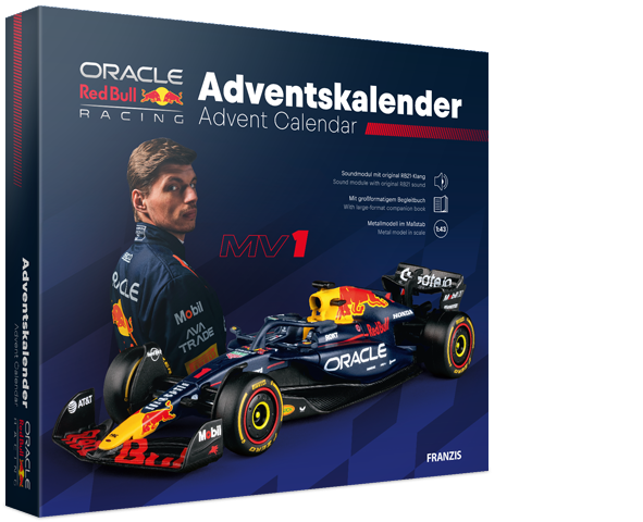 FRANZIS Oracle Red Bull Racing Adventskalender 2026