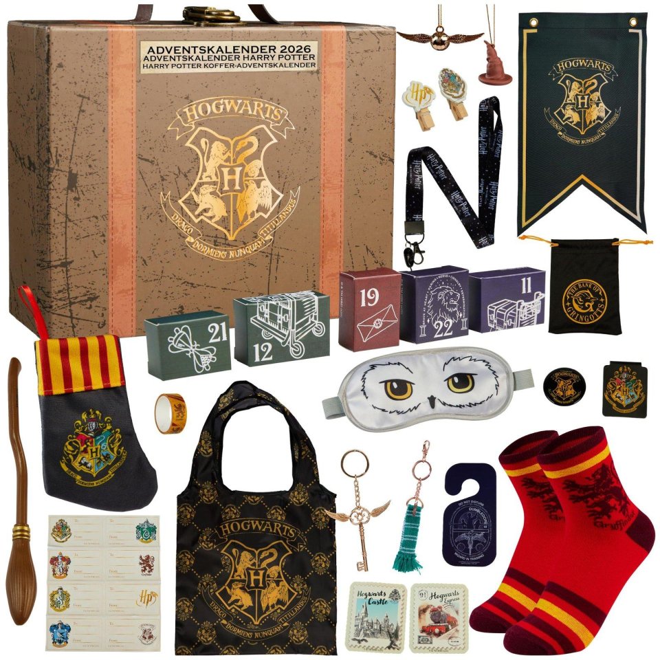 Get Trend Harry Potter Würfel-Adventskalender 2026