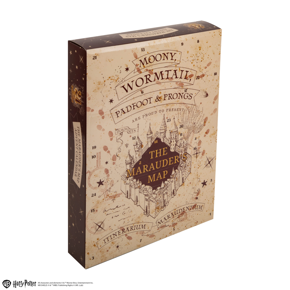 Cinereplicas Harry Potter „Karte des Rumtreibers“ Adventskalender 2026
