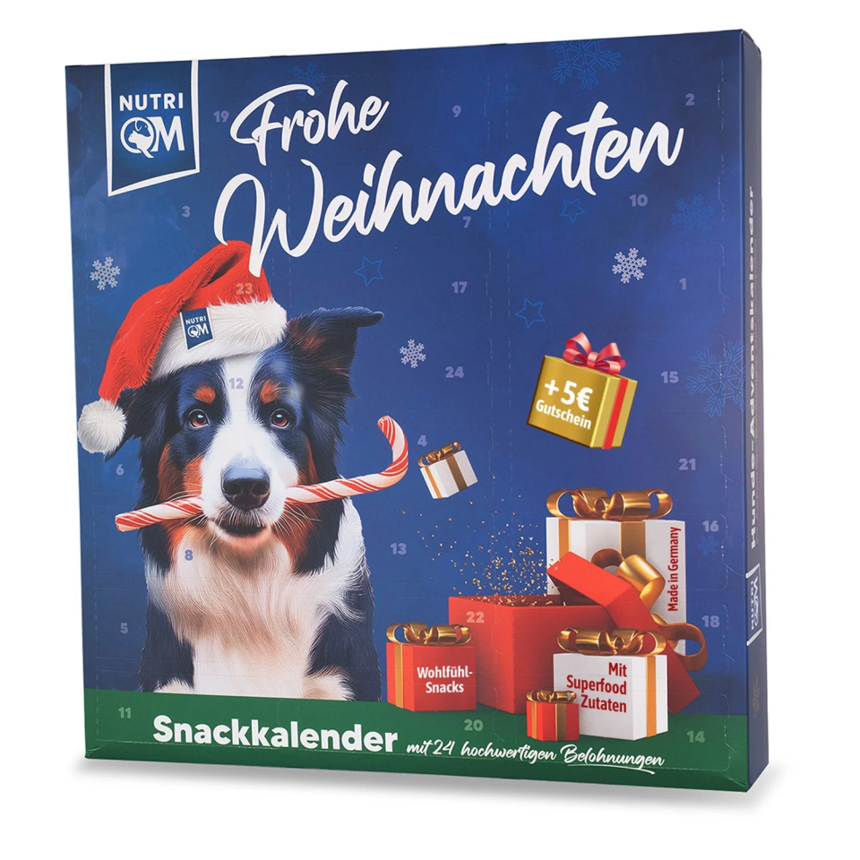 NutriQM Hunde-Adventskalender getreidefrei 2026