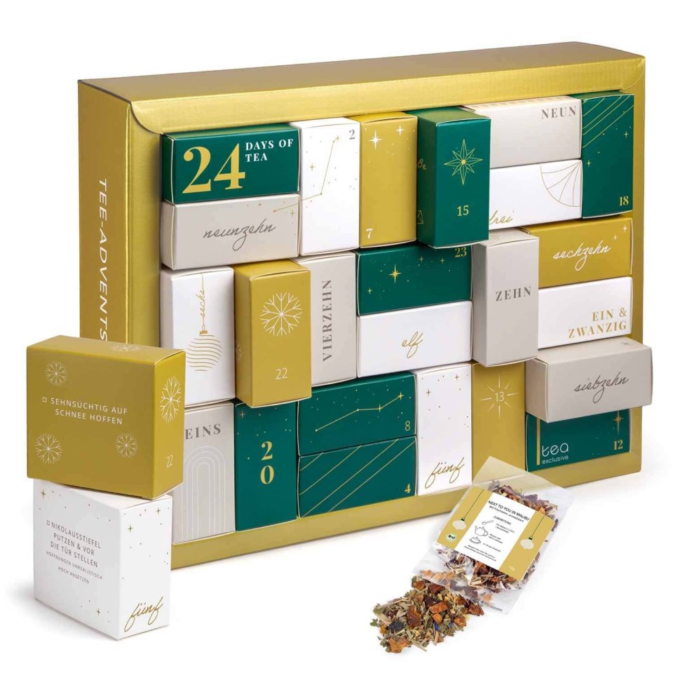 tea exclusive Erlebnis Tee-Adventskalender 2026