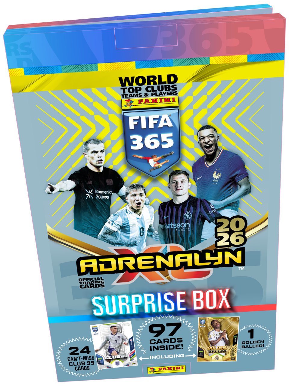 Panini FIFA 365 Adrenalyn XL 2026 Sammelkarten-Adventskalender