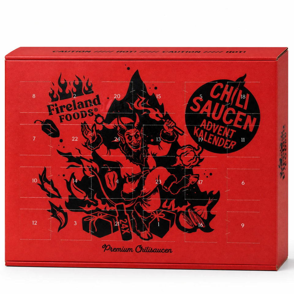 Fireland Foods Chilisaucen-Adventskalender 2026