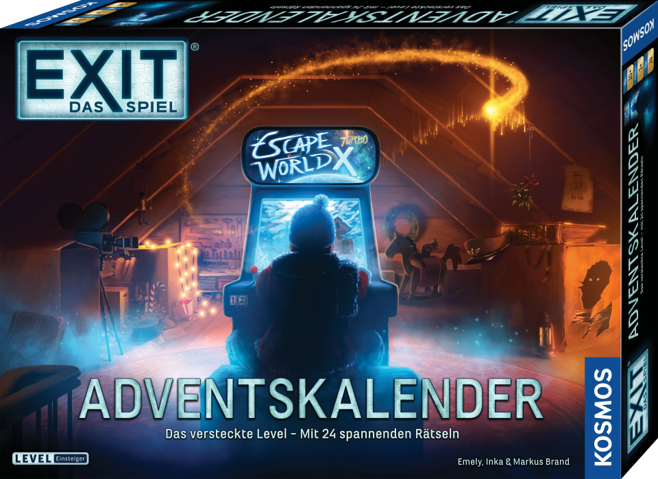 KOSMOS EXIT – Das Spiel: Adventskalender „Das versteckte Level“