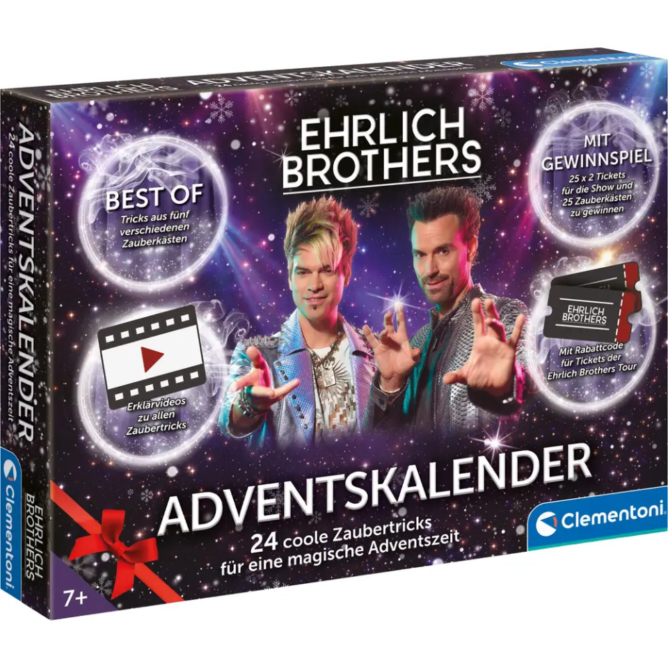 Clementoni Ehrlich Brothers Adventskalender der Magie 2026