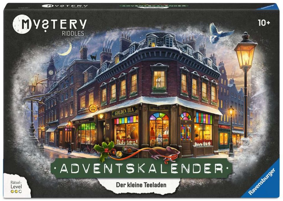 Ravensburger Mystery Adventskalender 2026 „Der kleine Teeladen“