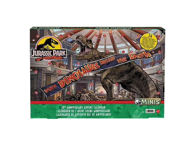 Mattel Jurassic World 30. Jubiläum Adventskalender