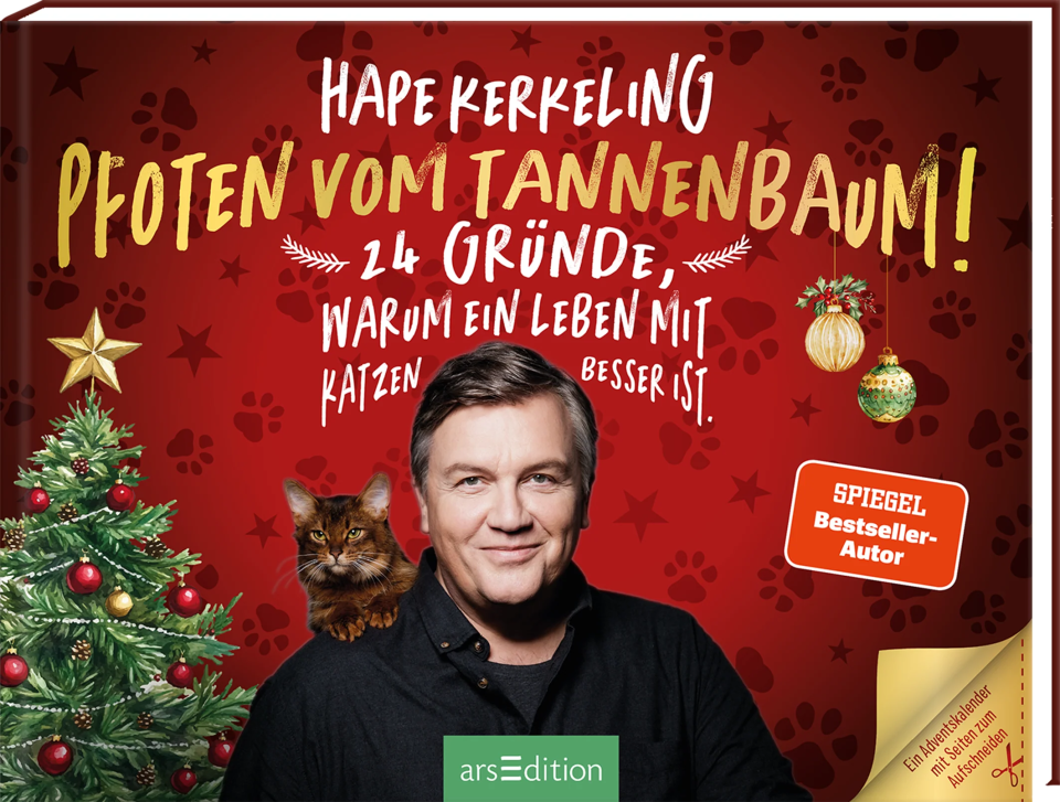Hape Kerkeling / arsEdition Hape Kerkeling: Pfoten vom Tannenbaum Adventskalender 2026