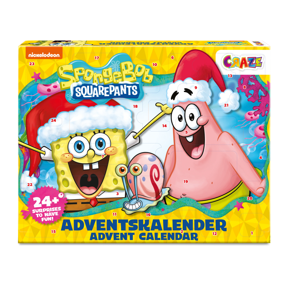 CRAZE SpongeBob Adventskalender 2026