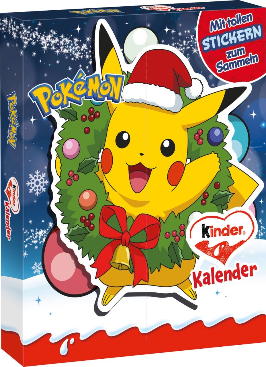 Ferrero kinder Pokémon Adventskalender 2026