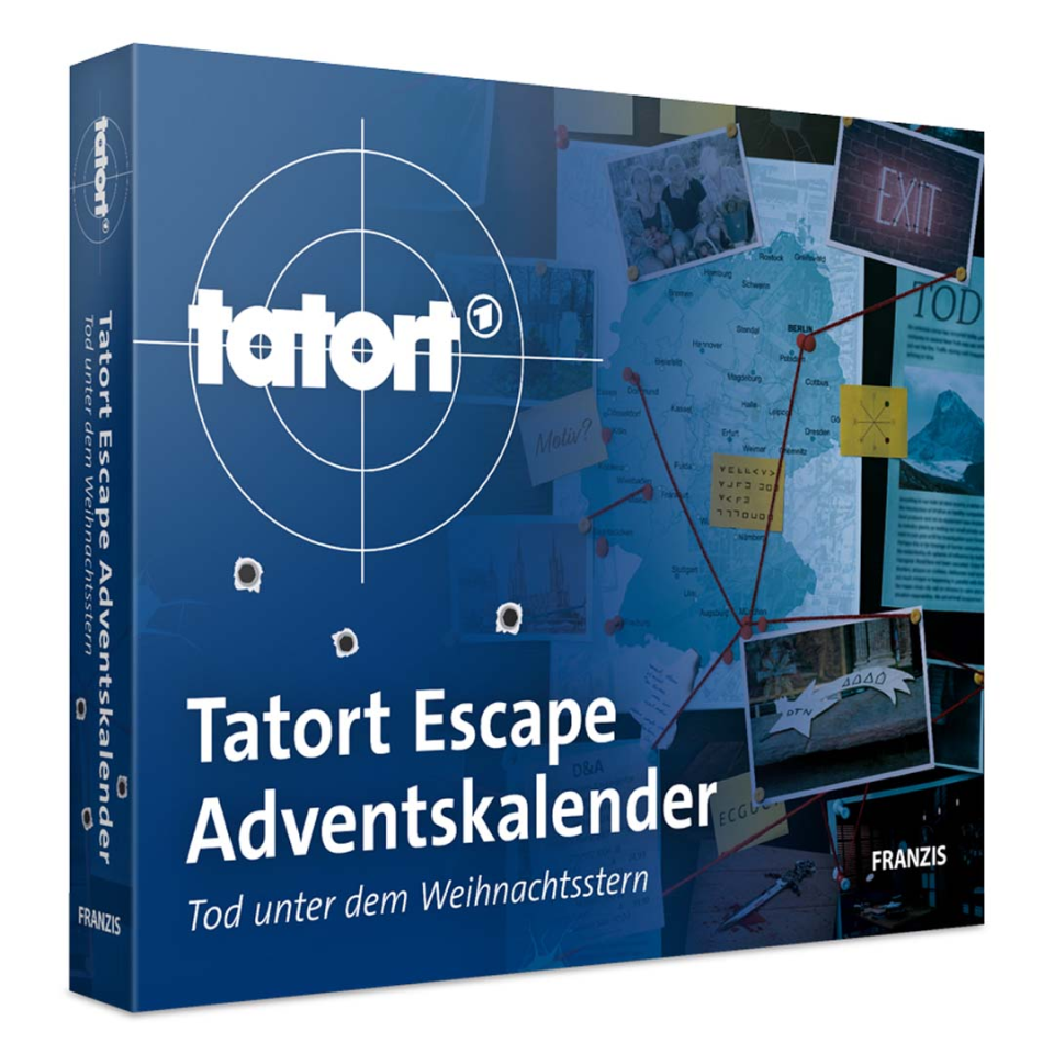 FRANZIS Tatort-Escape-Adventskalender 2026 „Tod unter dem Weihnachtsstern“