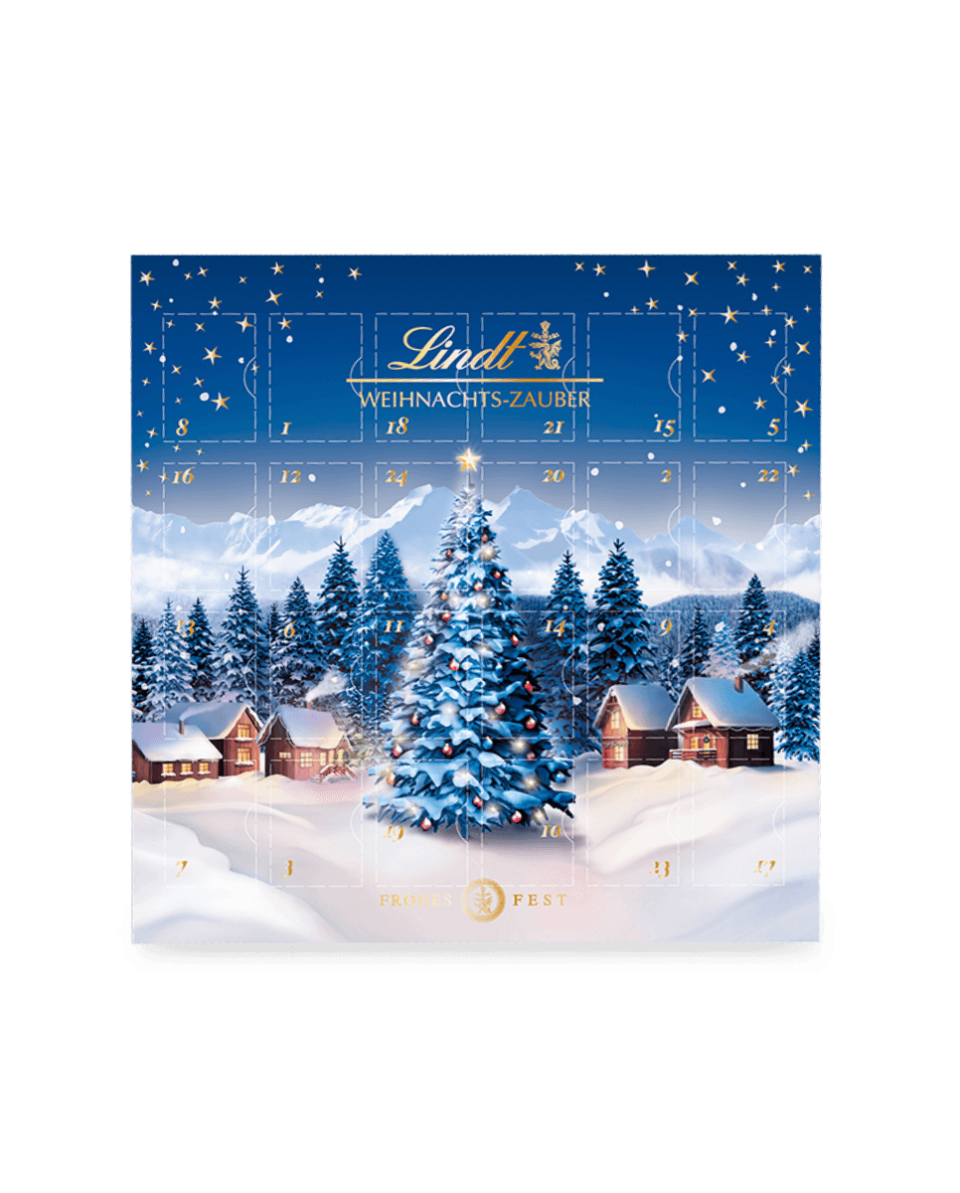Lindt Mini-Tisch-Adventskalender „Weihnachtszauber“