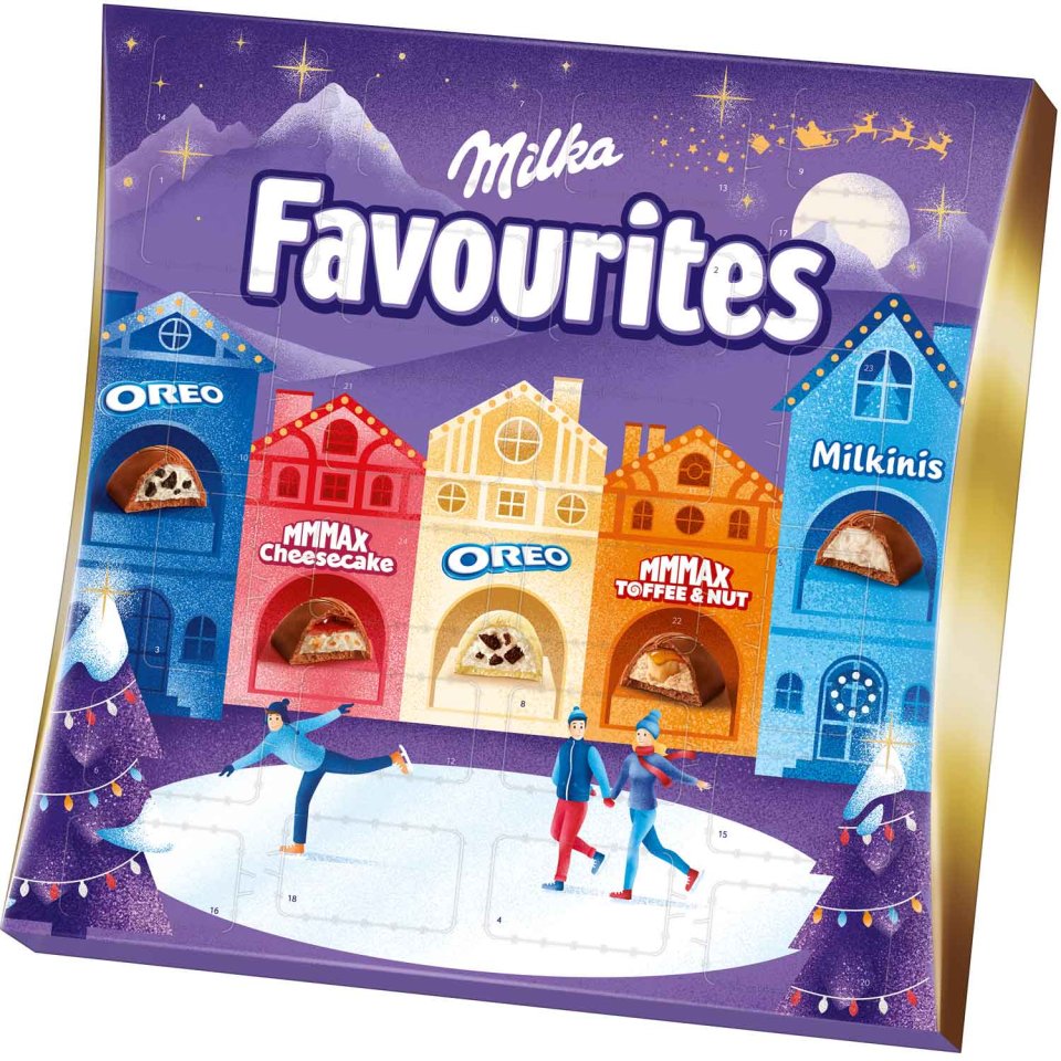 Milka Favourites Adventskalender