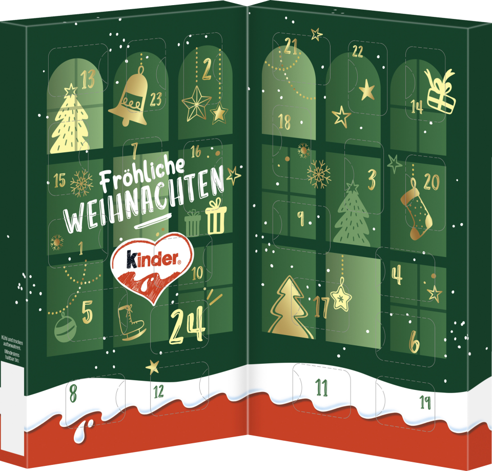 kinder (Ferrero) kinder Mix Tisch-Adventskalender 2026