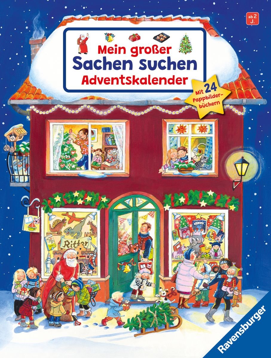 Ravensburger Mein großer Sachen suchen Adventskalender