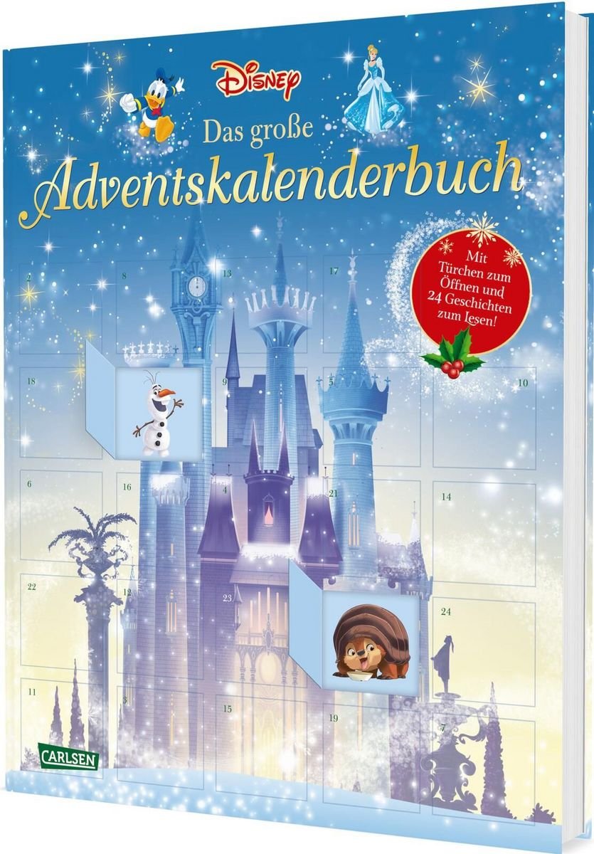 Carlsen Disney: Das große Disney-Adventskalenderbuch – mit Türchen zum Öffnen 2026