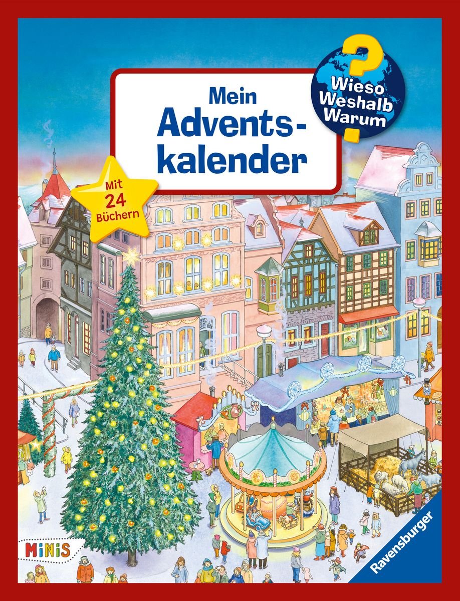 Ravensburger Wieso? Weshalb? Warum? Ravensburger Minis – Mein Adventskalender 2026