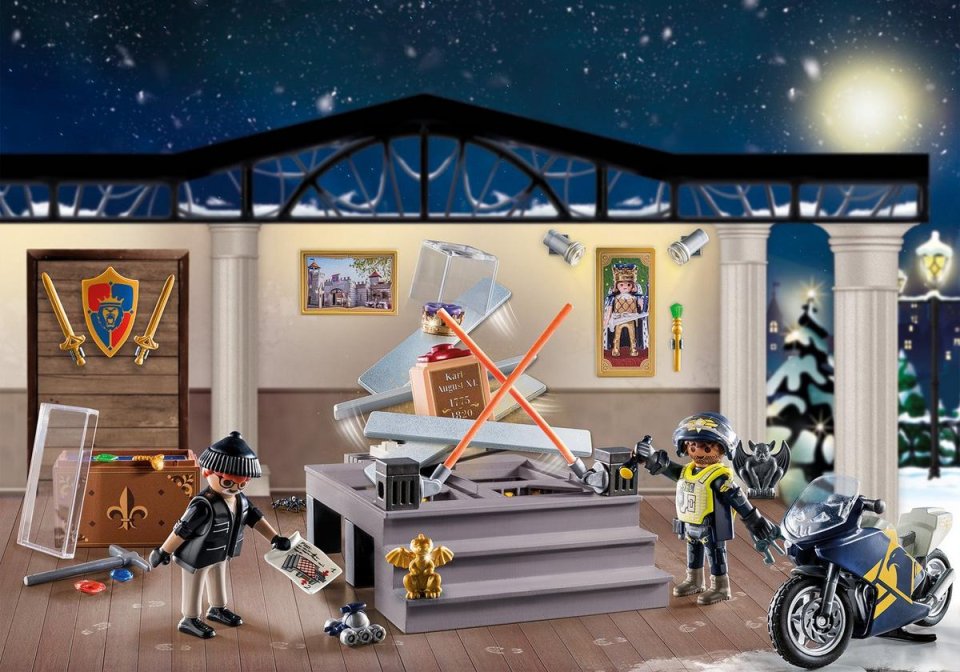 PLAYMOBIL Adventskalender „Polizei – Museumsdiebstahl“