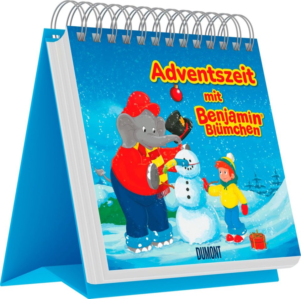 DUMONT Adventszeit mit Benjamin Blümchen – Aufstell-Adventskalender 2026