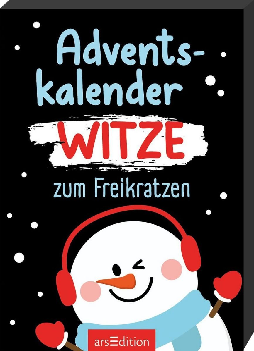 ars edition Adventskalender – Witze zum Freikratzen 2026