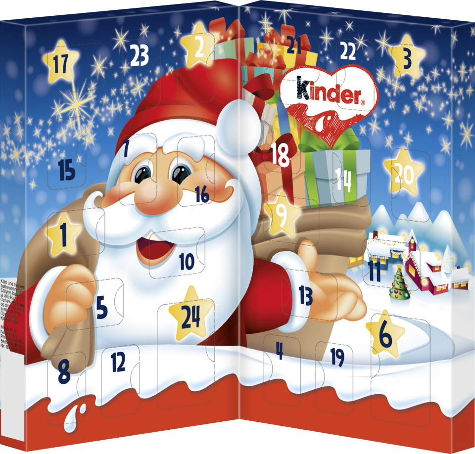 kinder (Ferrero) kinder Mix Tisch-Adventskalender „Weihnachtsmann“ 2026