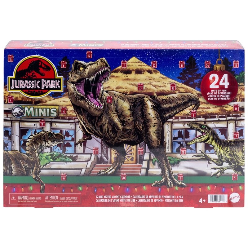 Mattel / Jurassic World Jurassic World Minis Adventskalender 2026 „Besucherzentrum“