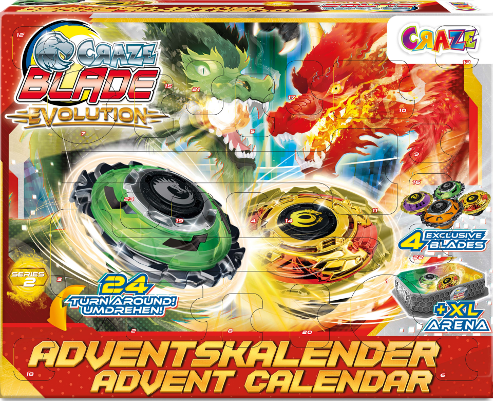 CRAZE Blade Evolution Adventskalender 2026