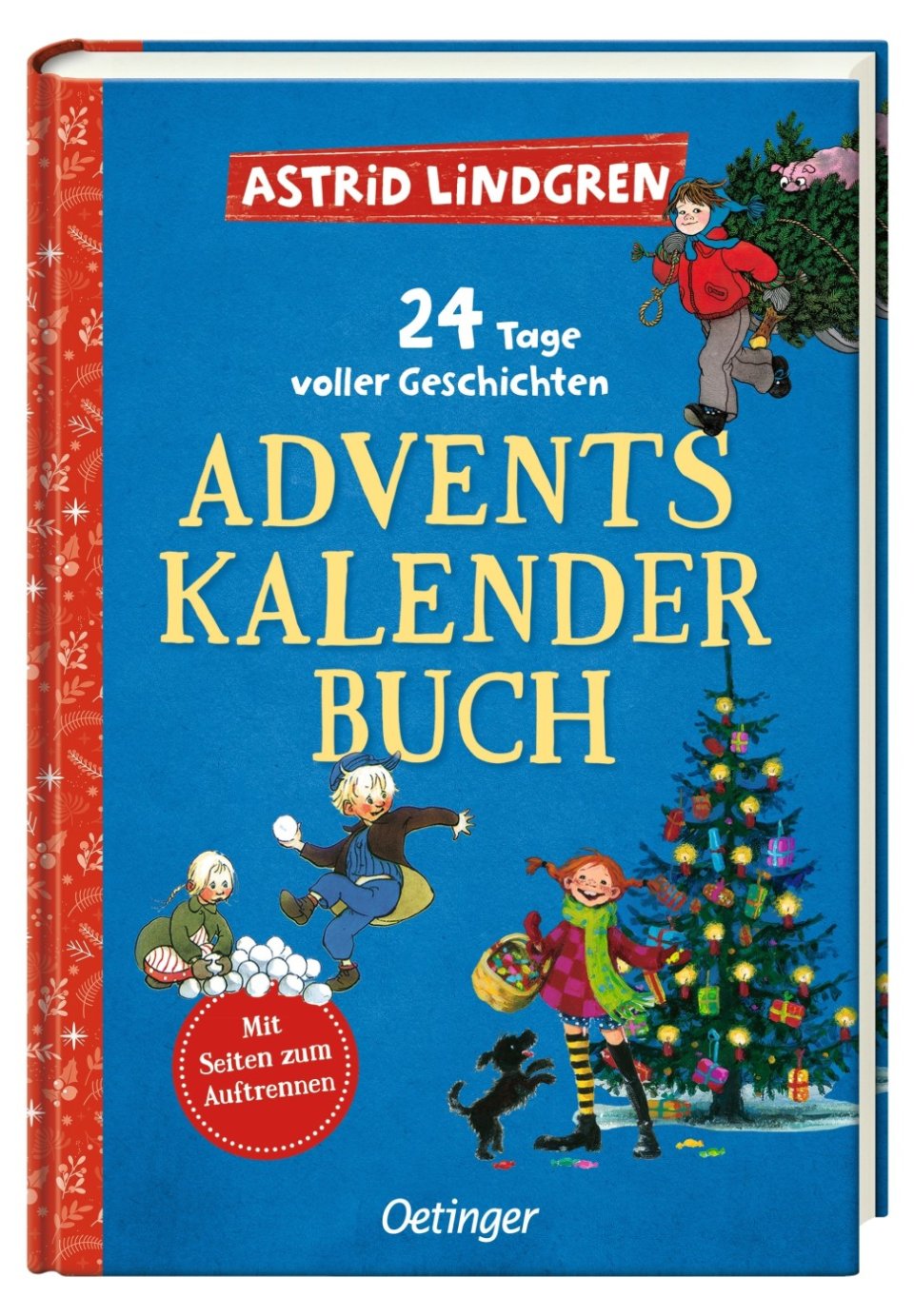 Oetinger Astrid Lindgren: 24 Tage voller Geschichten. Adventskalenderbuch 2026