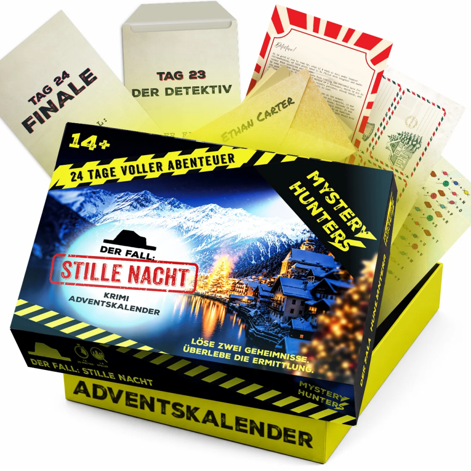 Krimi-Adventskalender 2026 „Brand im Alpendorf“